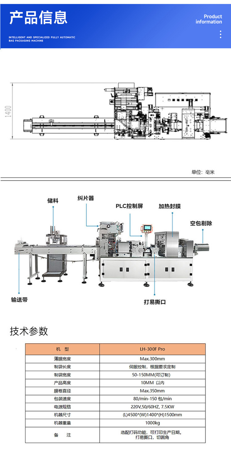 SU-A系列四边封枕式包装机(图3)